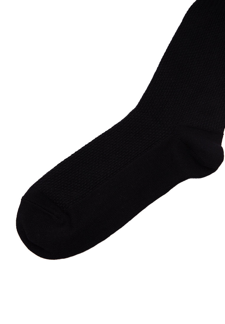 Black Crew Length Socks