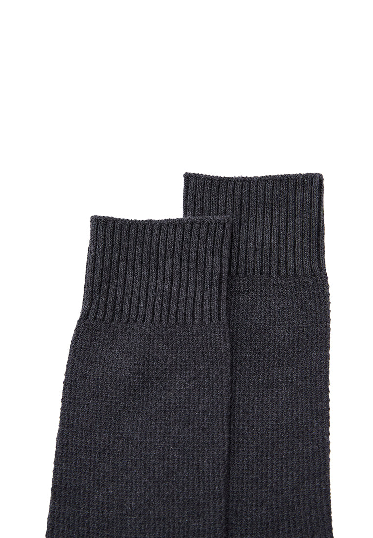 Dark Grey Crew Length Socks