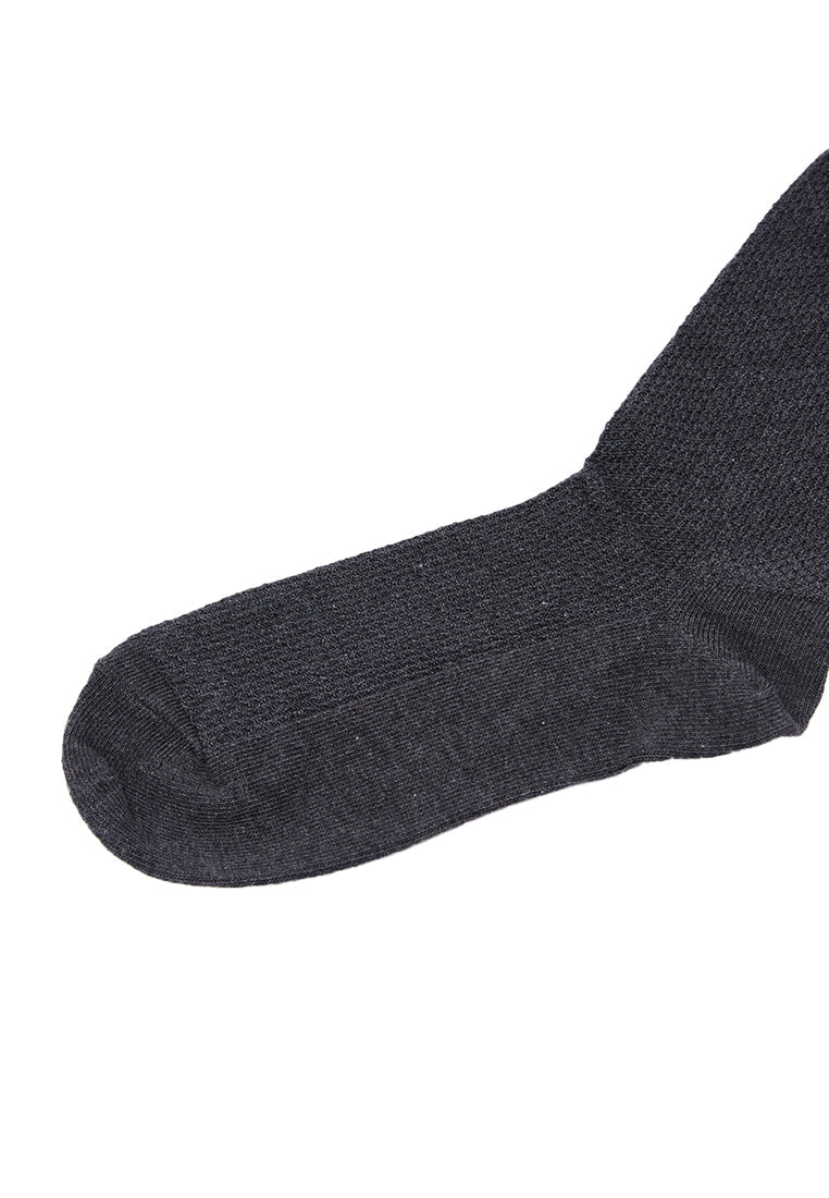 Dark Grey Crew Length Socks