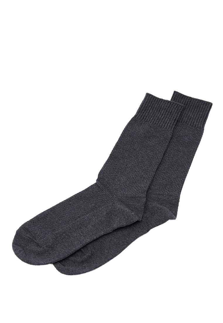 Dark Grey Crew Length Socks