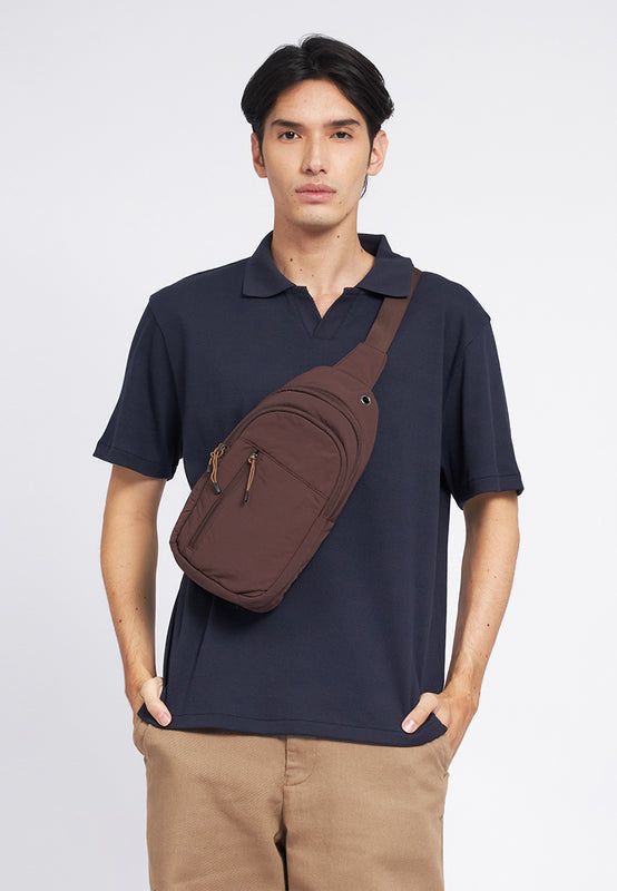 Dark Brown Sling Bag
