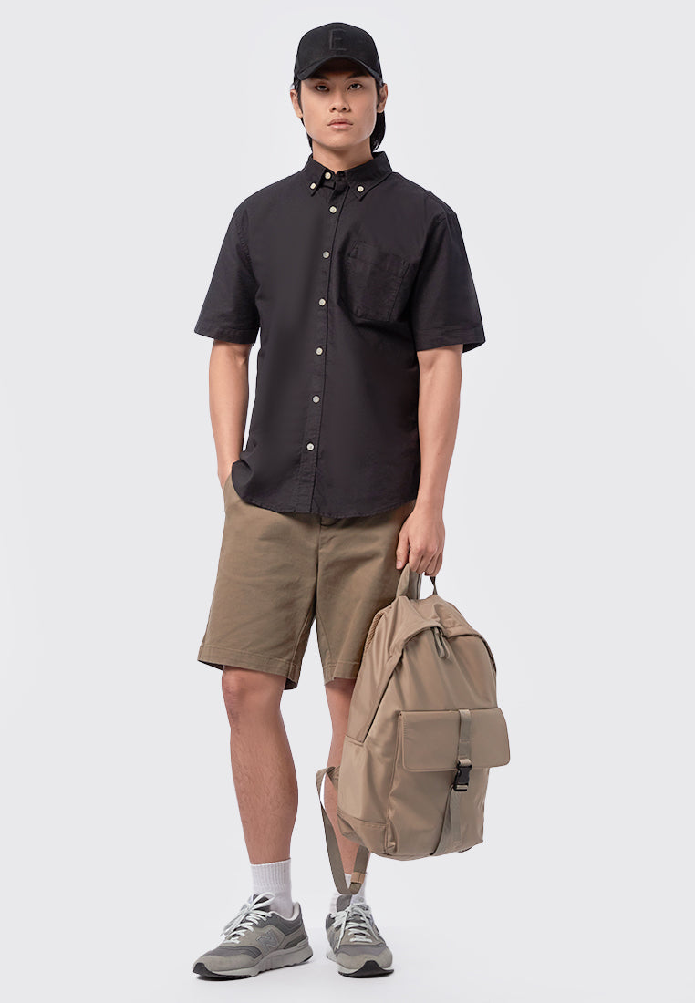 Backpack Khaki with Front Pocket