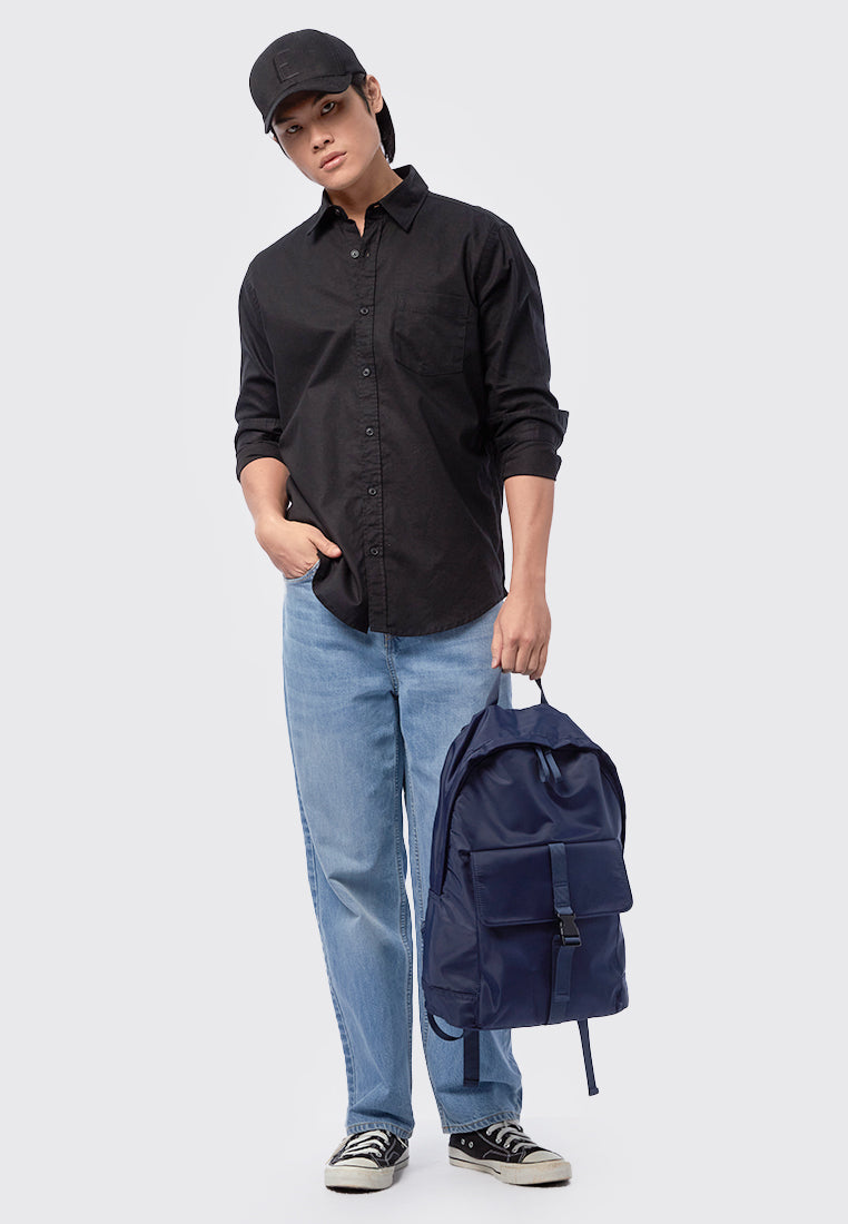 Backpack Navy with Front Pocket