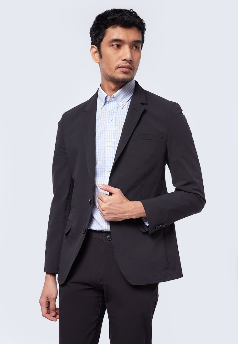 4-Way Stretch Long Sleeve Blazer