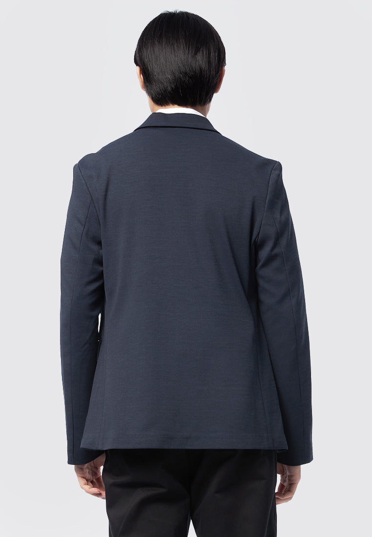 Slim Fit Long Sleeve Blazer