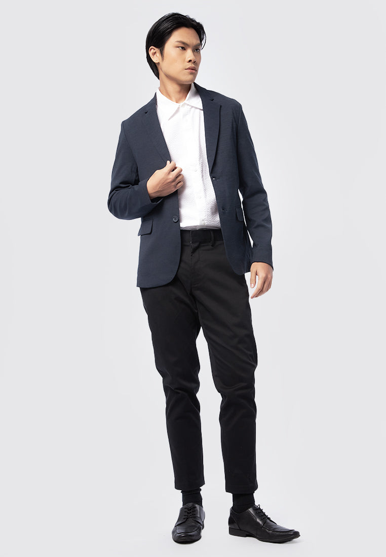 Slim Fit Long Sleeve Blazer