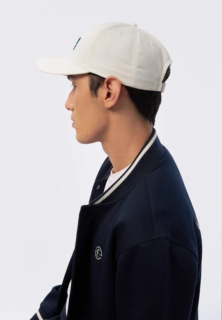 Men Baseball Cap Ecru