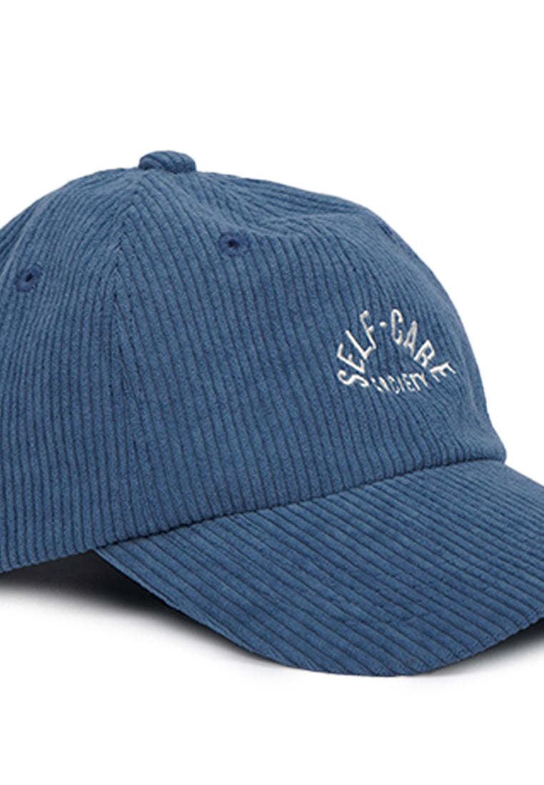 Embroidered Blue Cap