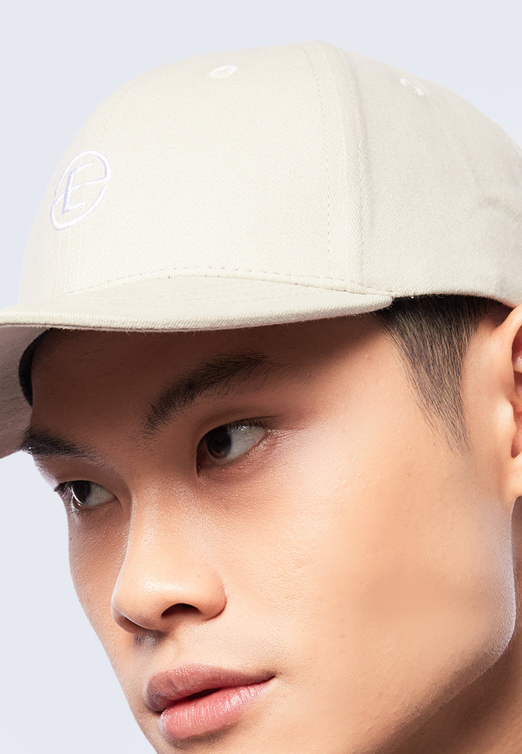 Logogram Baseball Cap Beige