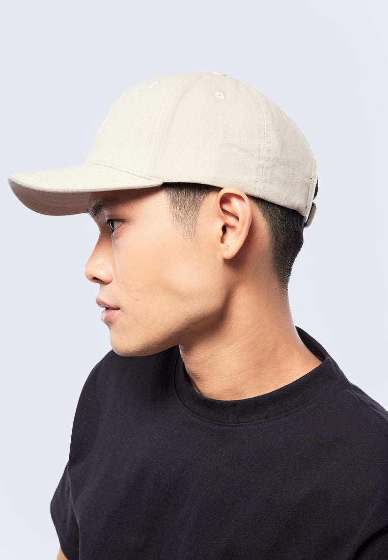 Logogram Baseball Cap Beige