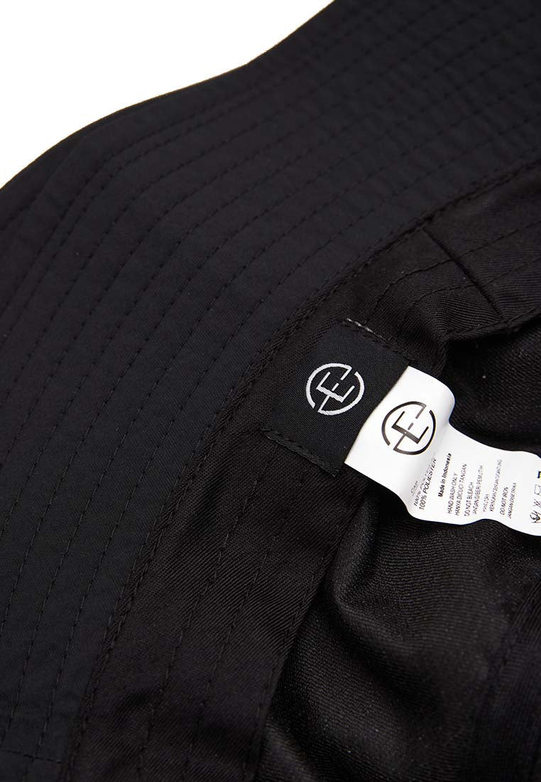 Black Headwear Bucket Hat