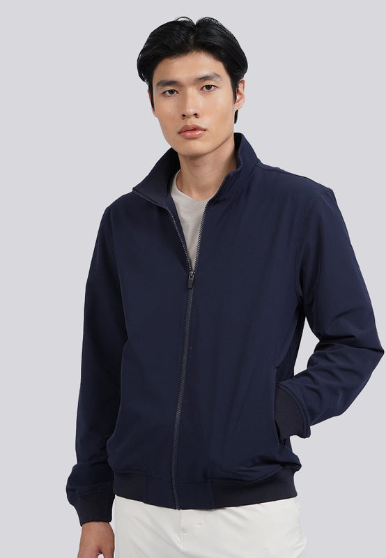 4 Way Stretch High Collar Jacket