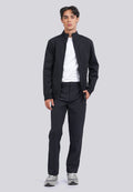 High Collar Active Knit Jacket