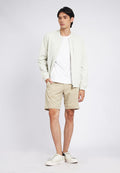 Long Sleeve Knit Bomber Jacket