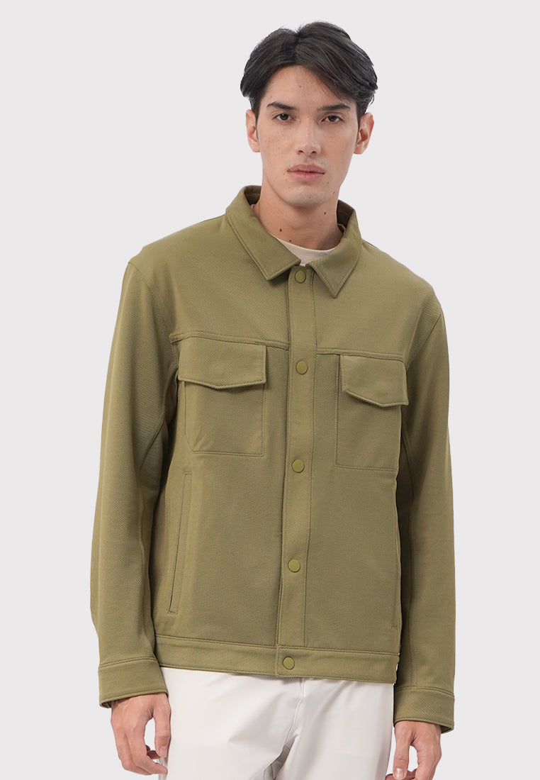 Double Pocket Shirt Jacket