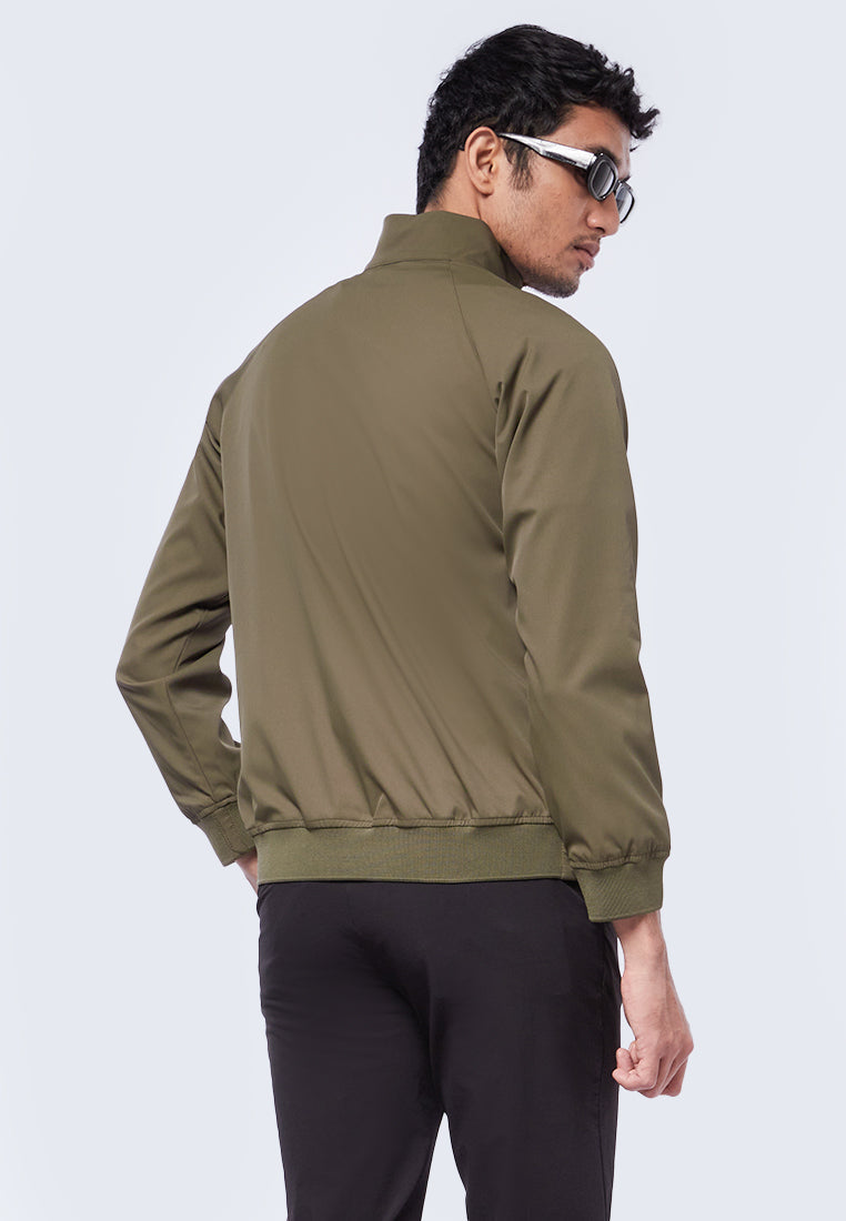 Slim Fit High Neck Jacket