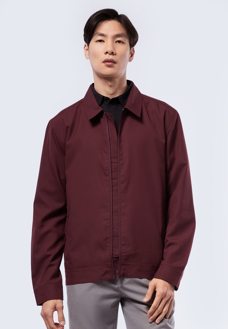 Slim Fit Jacket with Collar