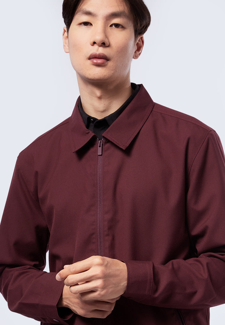 Slim Fit Jacket with Collar