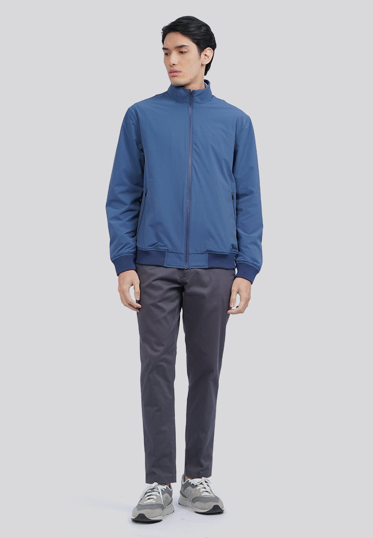 4-Way Stretch High Collar Jacket