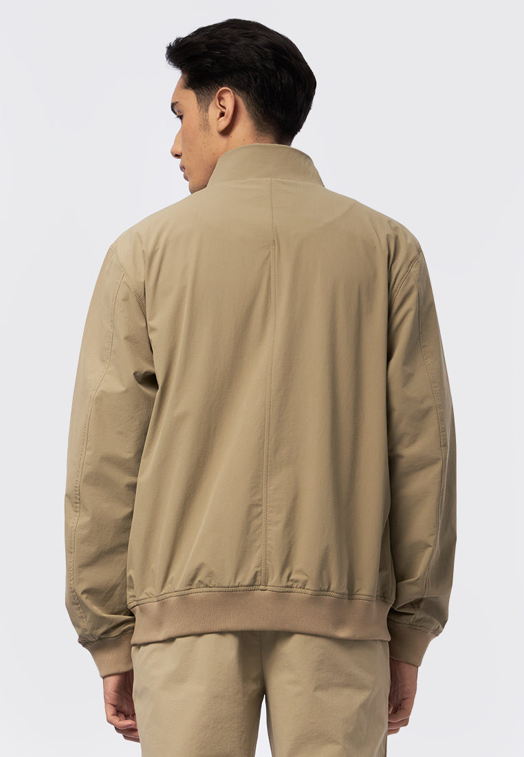 4-Way Stretch High Collar Jacket