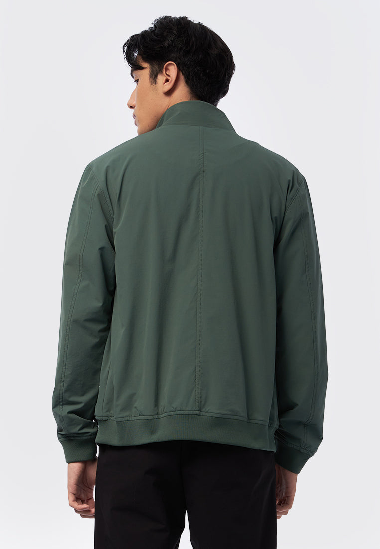 4-Way Stretch High Collar Jacket