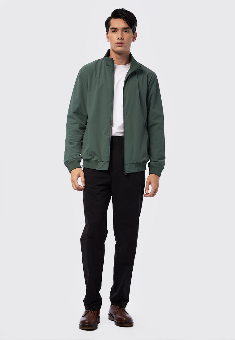 4-Way Stretch High Collar Jacket