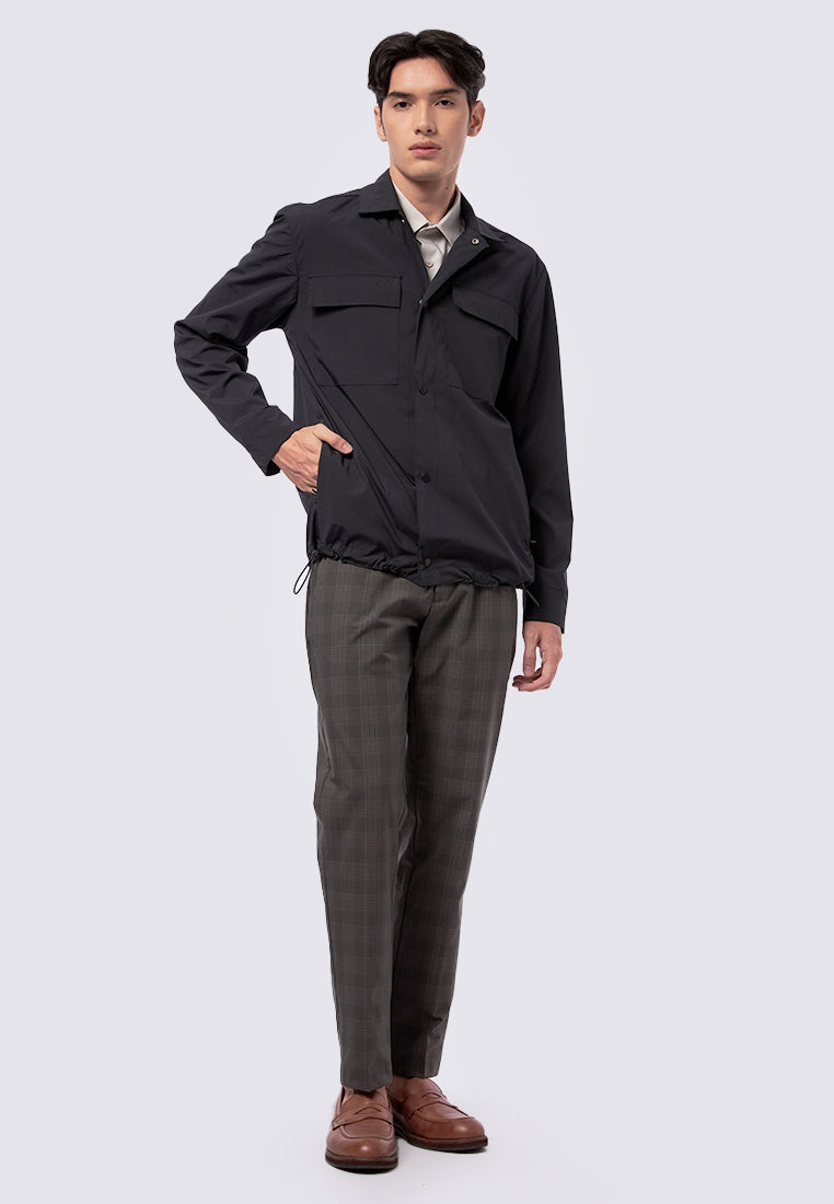 4-Way Stretch Overshirt Jacket