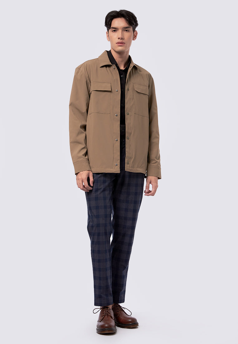 4-Way Stretch Overshirt Jacket