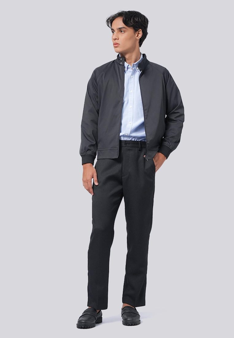 High Collar Harrington Jacket