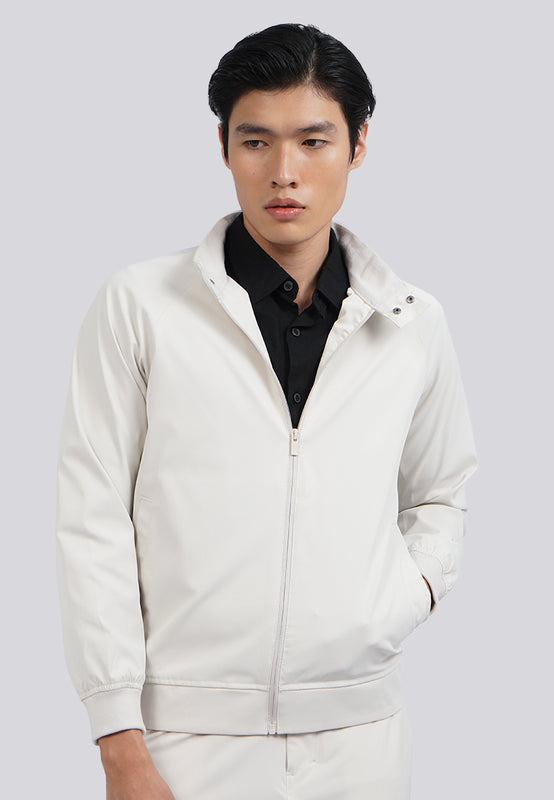 High Collar Harrington Jacket