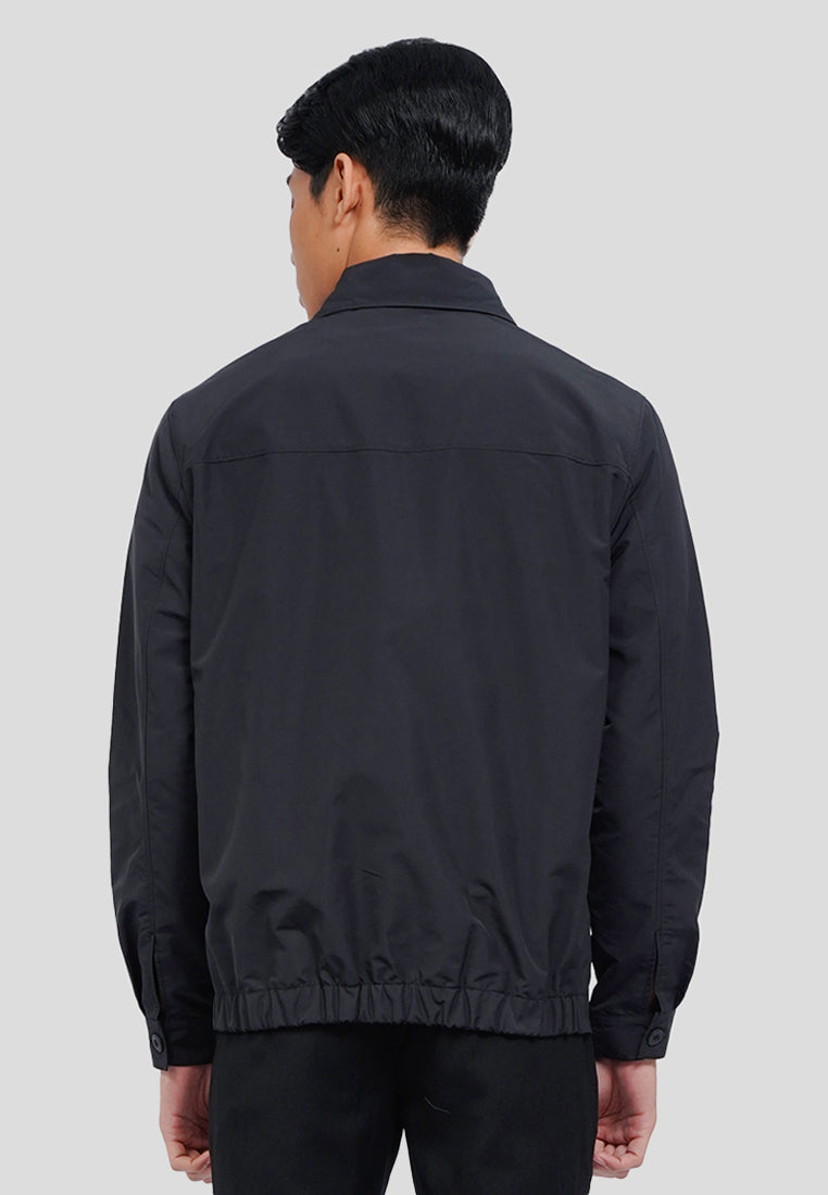 Slim Fit Collar Jacket with Zipper