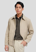 Slim Fit Collar Jacket with Zipper