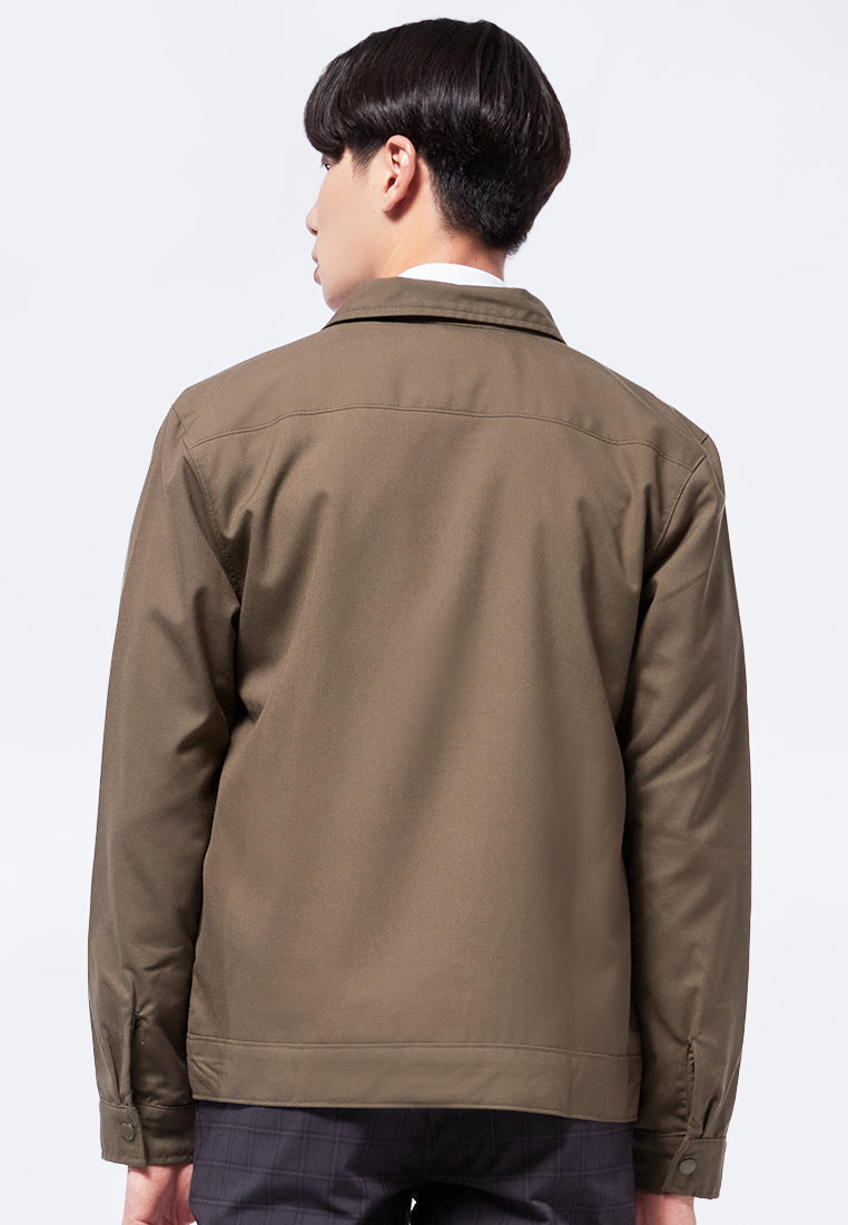 Slim Fit Full Zip Jacket