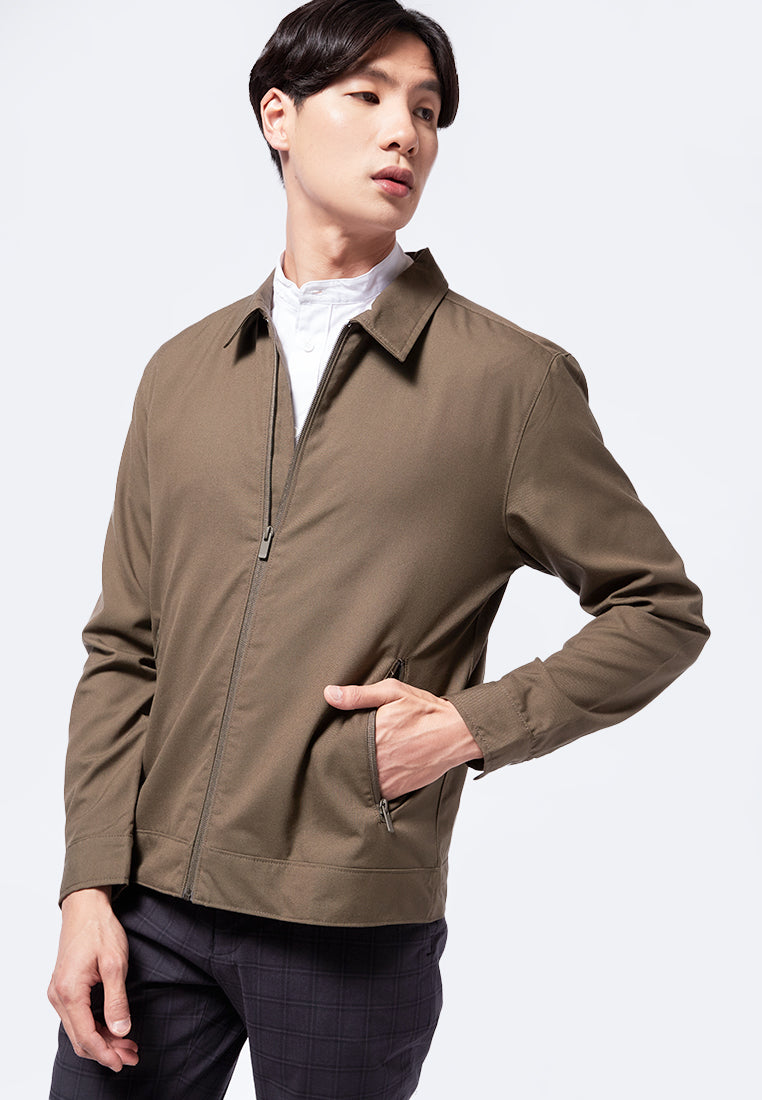 Slim Fit Full Zip Jacket