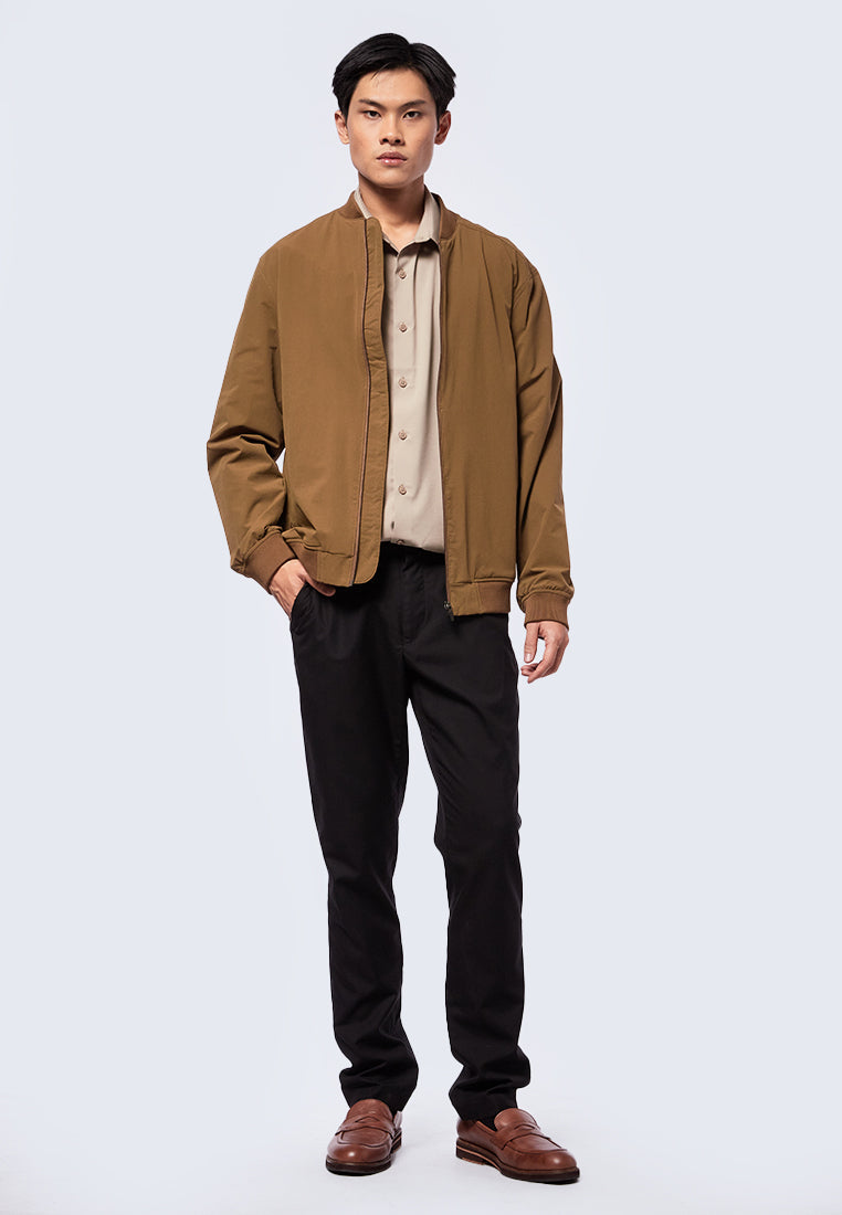 Slim Fit Bomber Jacket