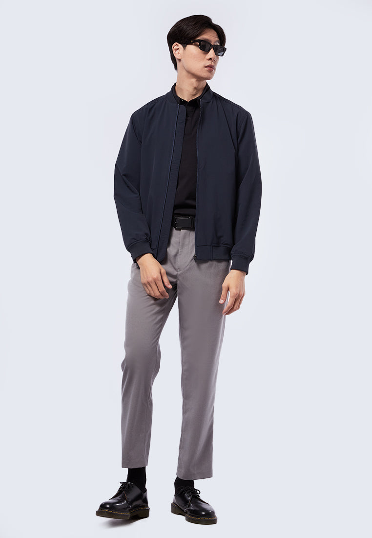 Slim Fit Bomber Jacket