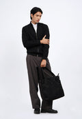 Slim Fit Knit Bomber Jacket