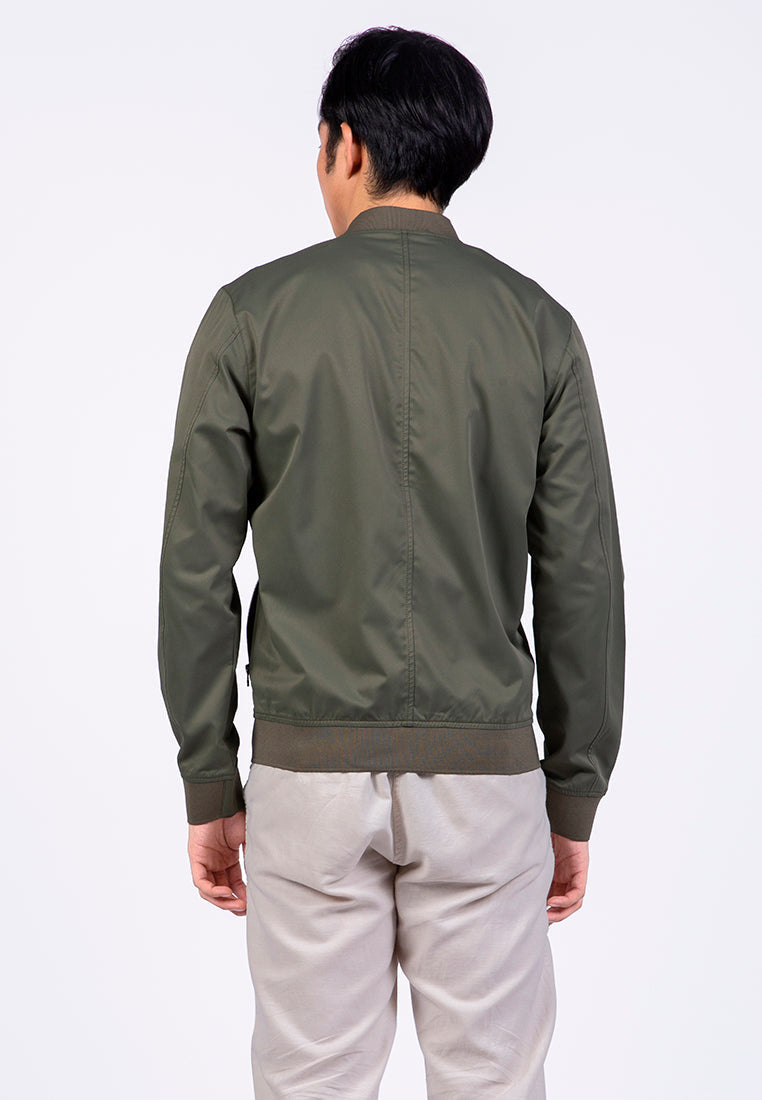 Slim Fit Bomber Jacket
