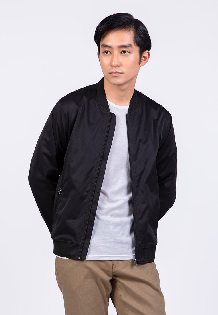 Slim Fit Bomber Jacket