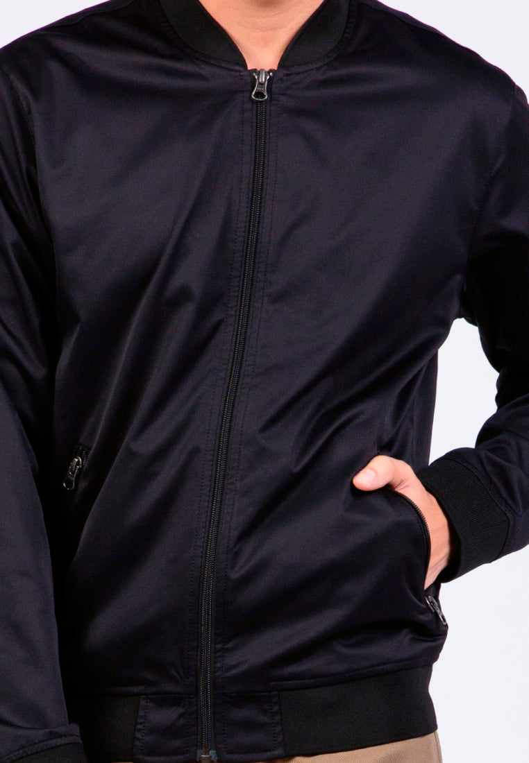 Slim Fit Bomber Jacket