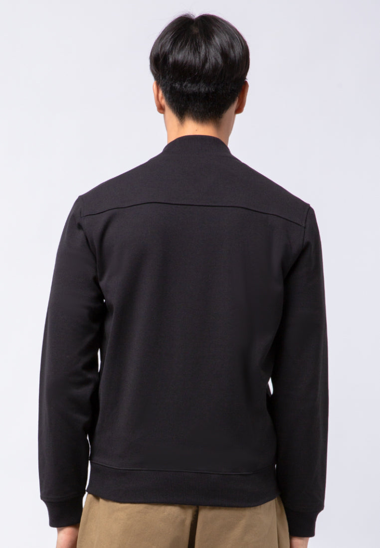 Bomber Jacket with Double Flap Pocket