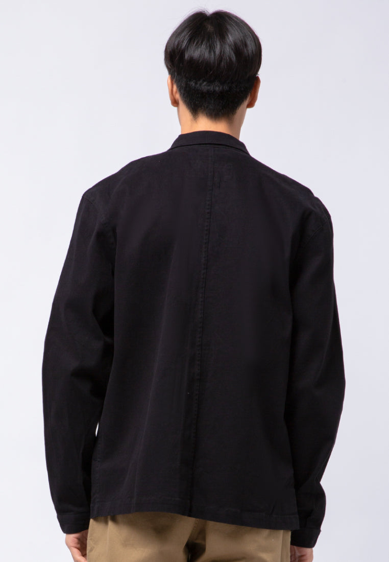 Shirt Jacket with Front Pocket
