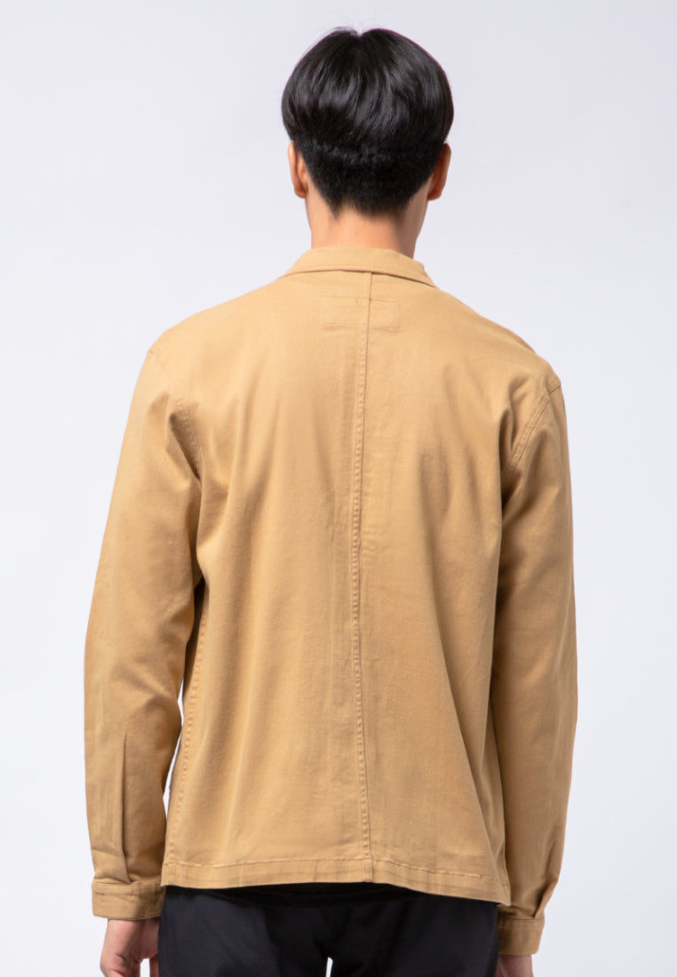 Shirt Jacket with Front Pocket