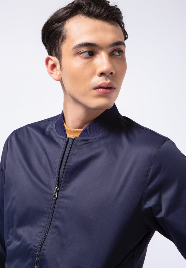 Slim Fit Bomber Jacket