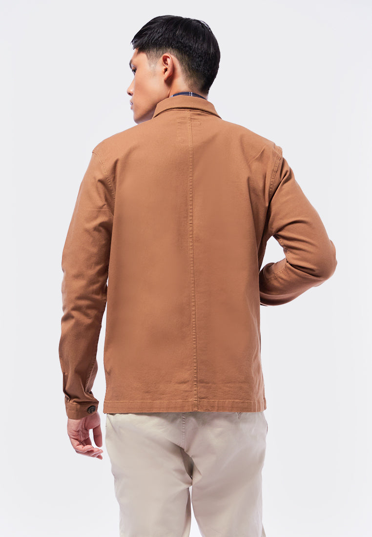 Slim Fit Shirt Jacket