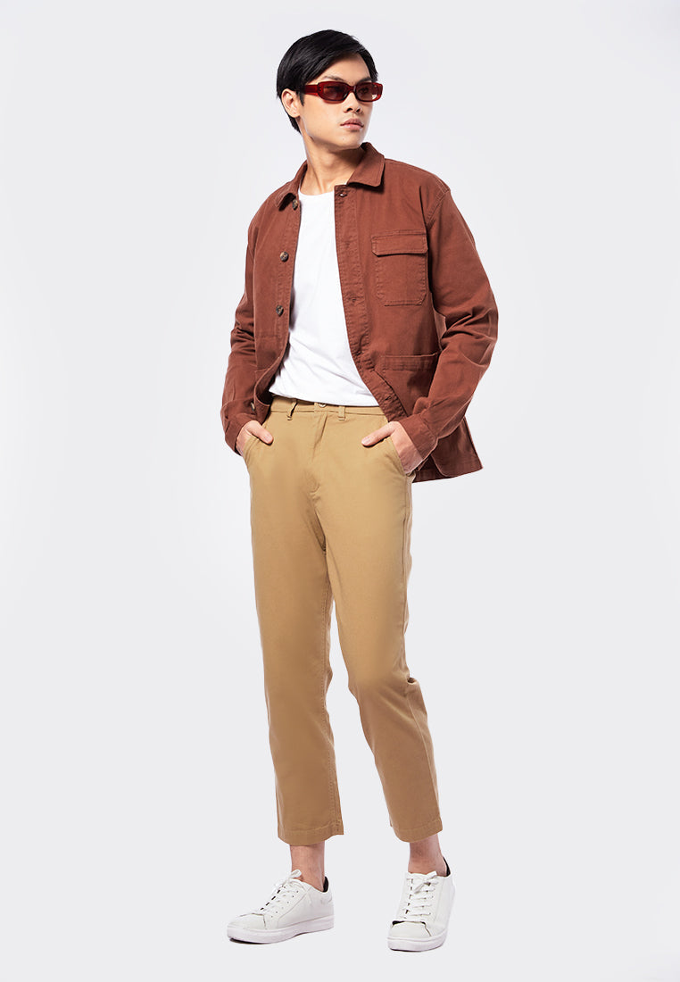 Slim Fit Shirt Jacket