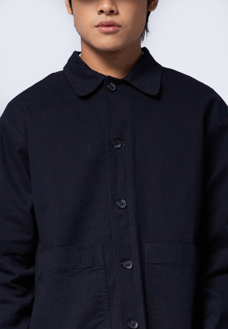 Double Pocket Shirt Jacket