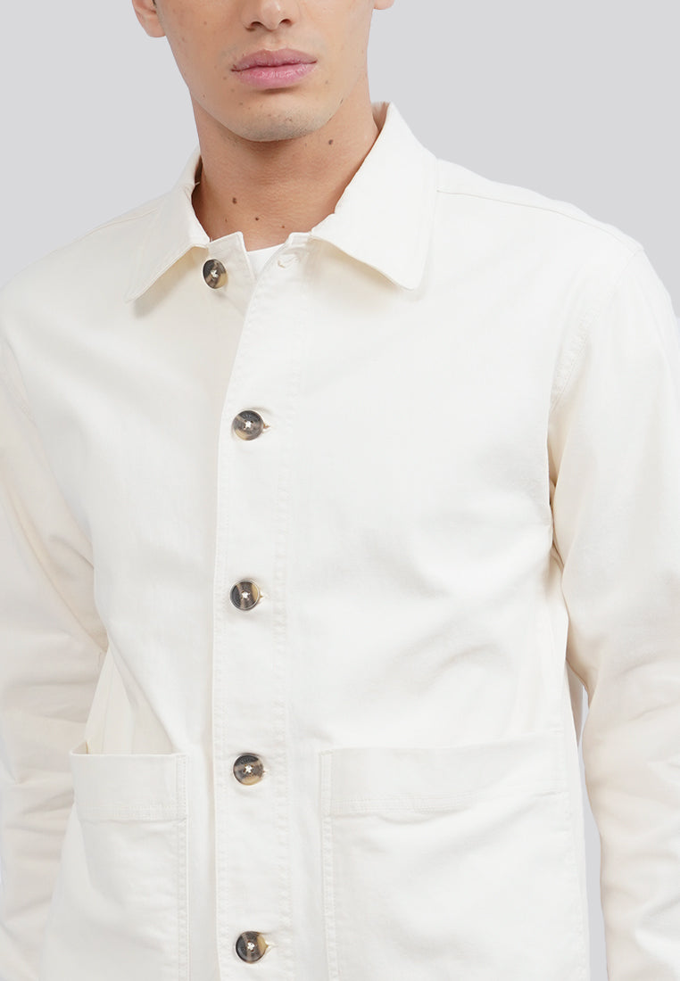 Slim Fit Shirt Jacket