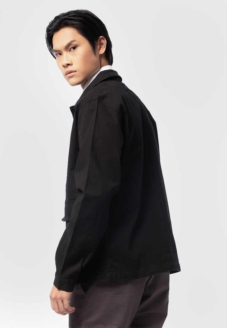 Shirt Jacket with Double Pocket