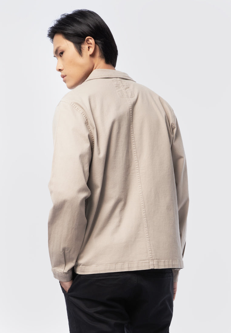 Shirt Jacket with Double Pocket
